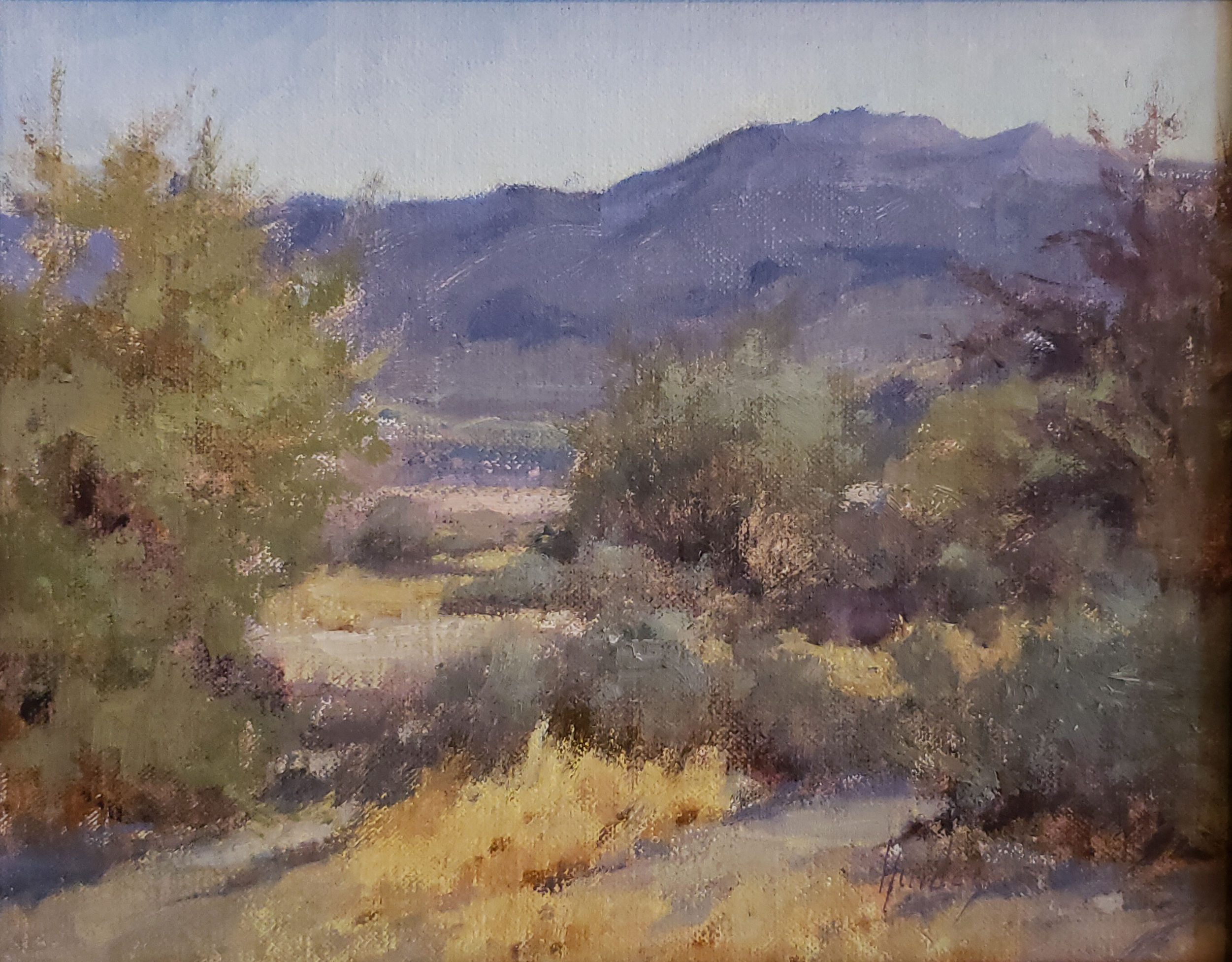 Easter in Sedona Art Piece available at Hindes Fine Art Gallery