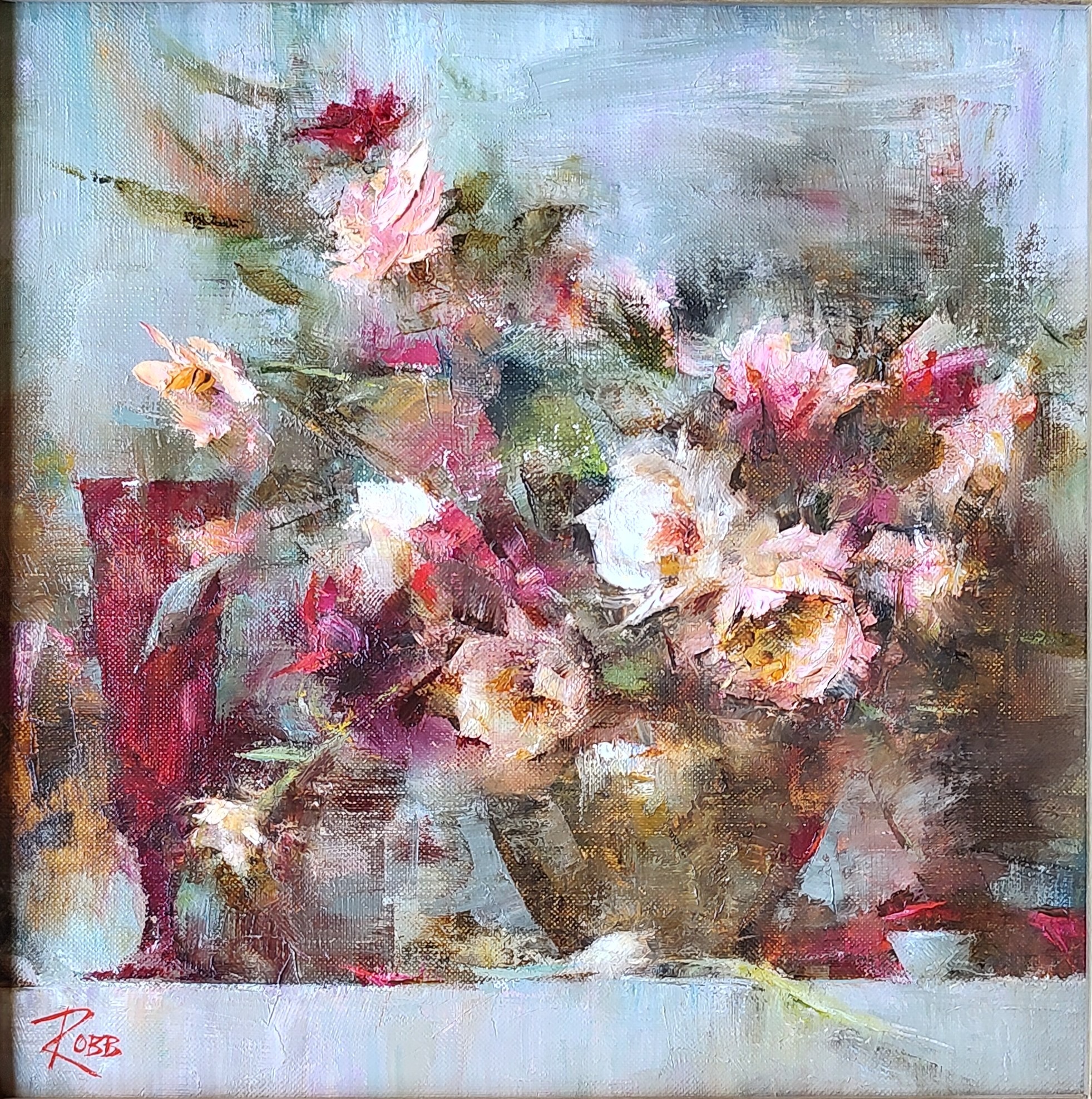 Laura Robb - Bouquets with Peonies