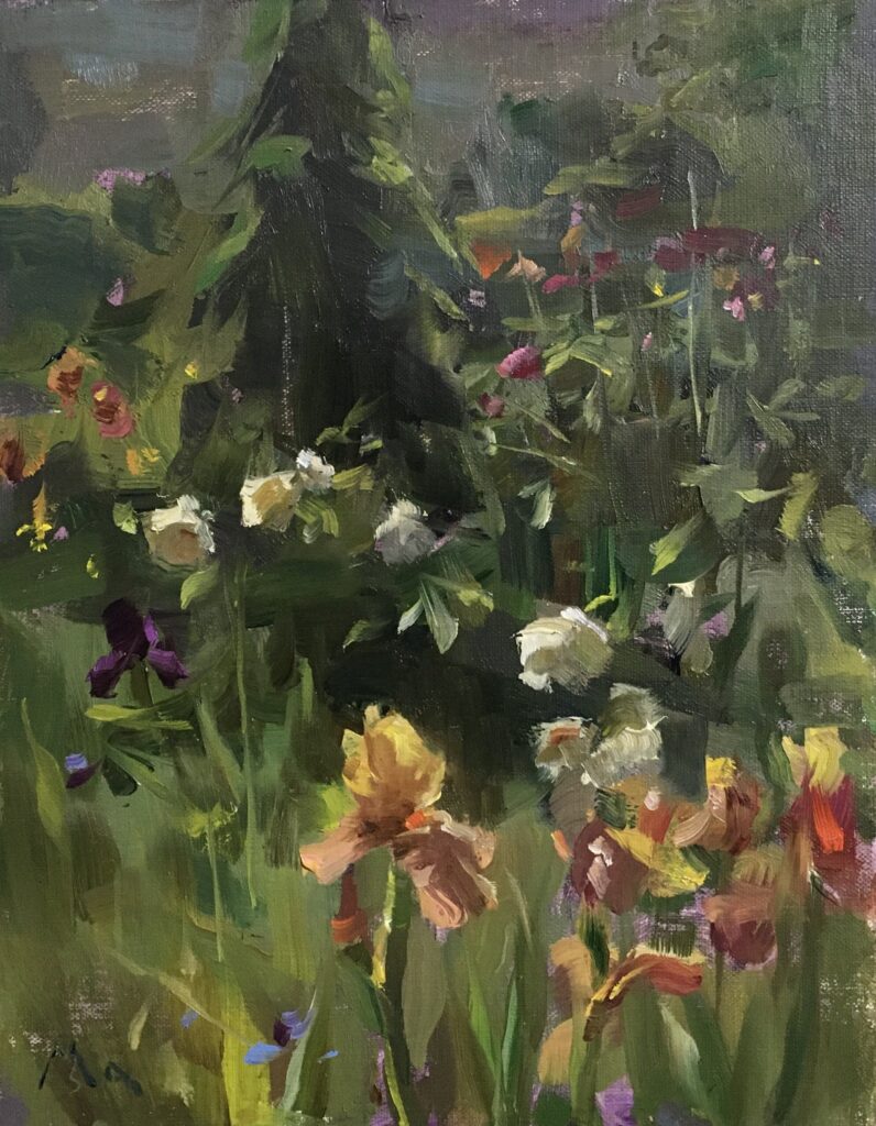 Irises and Roses (SOLD)