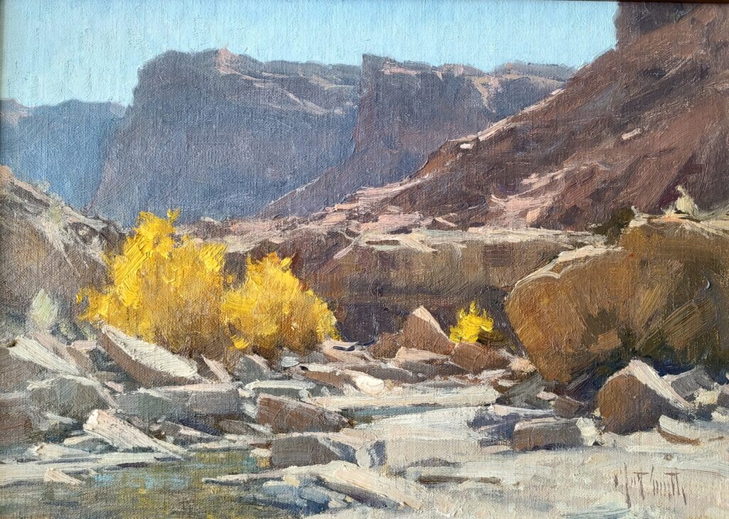 November Along North Wash