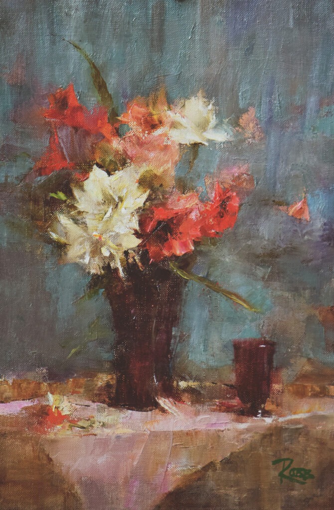 Shelf with Poppies (SOLD)