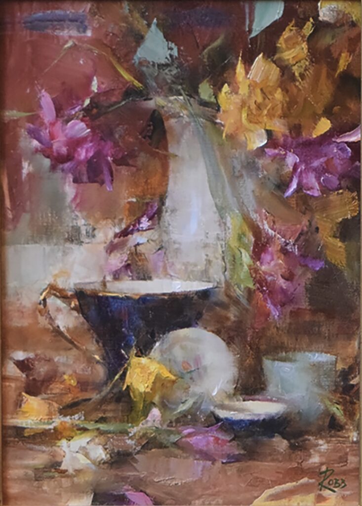 Teacup and Roses (SOLD)