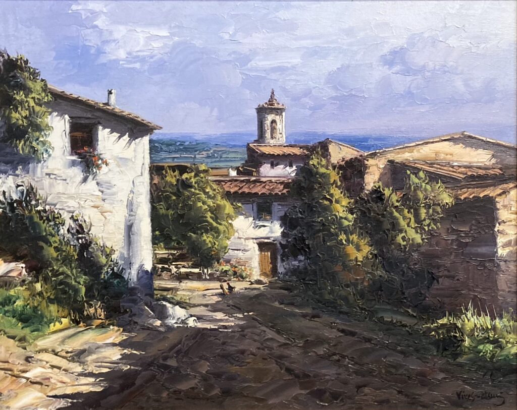 Una Calle del Pueblo (SOLD)