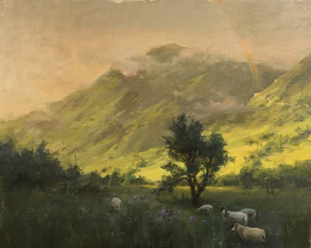 Last Light at Fort William (SOLD)